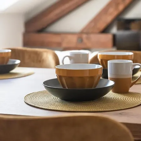 아파트 Les Coulisses - Duplex Au Centre - Parking Prive 콜마